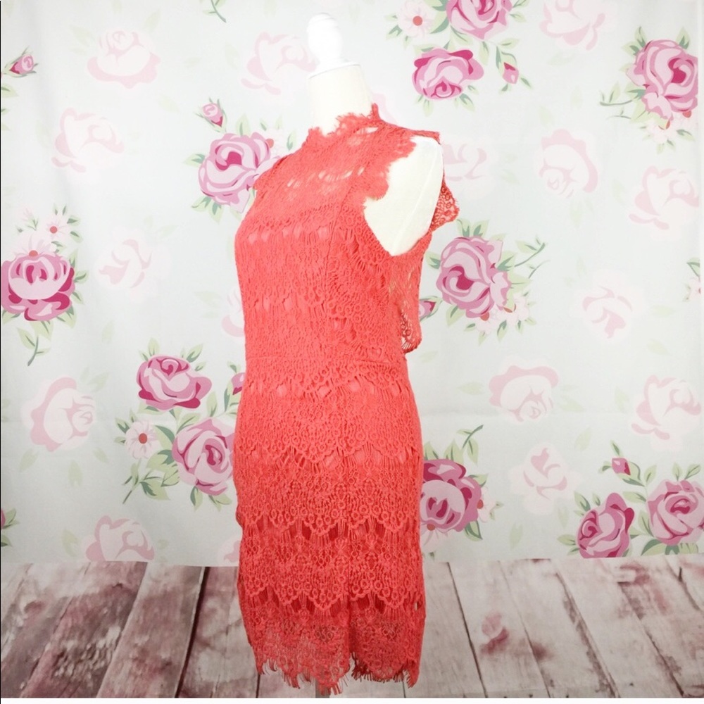 NEW Free People Daydream Bodycon Lace Slip Dress - Picture 7 of 10